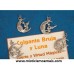 Pingente - Perfurado na Lua Nickel-Plated